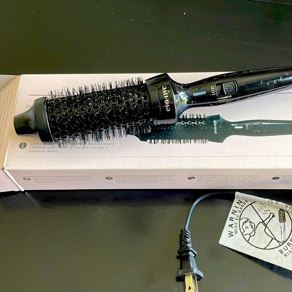 Hair Evanyc Healthy Heat Blowout Brush All Black Poshmark